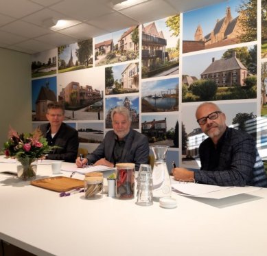 Gevelonderhoud woningen Vryleve in samenwerking met Lenferink en Verhoeven